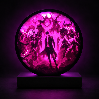 SOLO LEVELING — Relief LED Lightbox