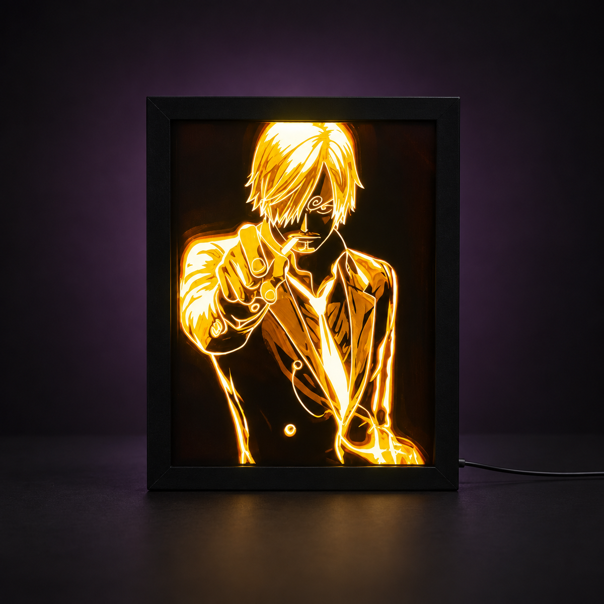 SANJI - ONE PIECE Luminous Frame