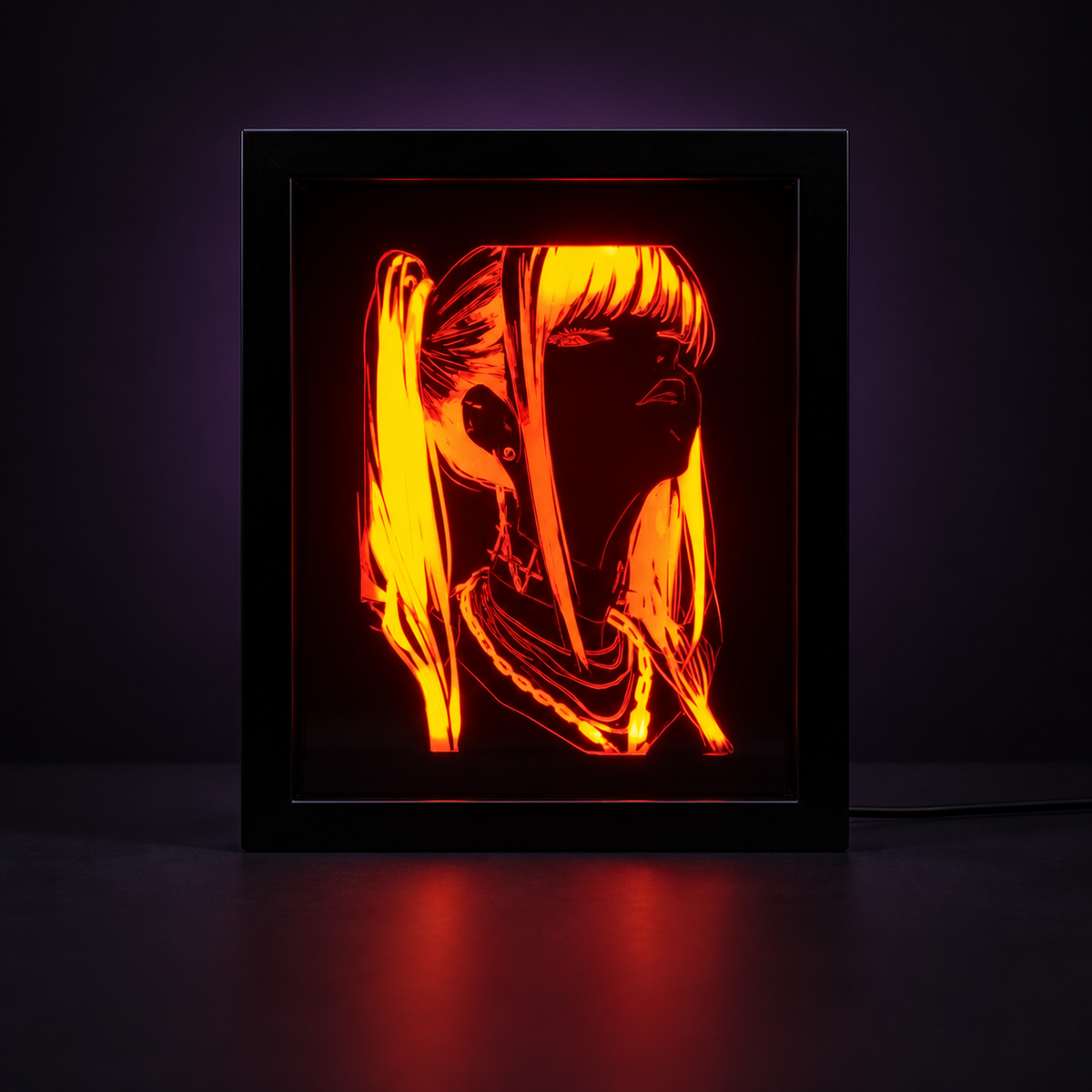 3DPrintica Luminous Art — clean studio product photograph