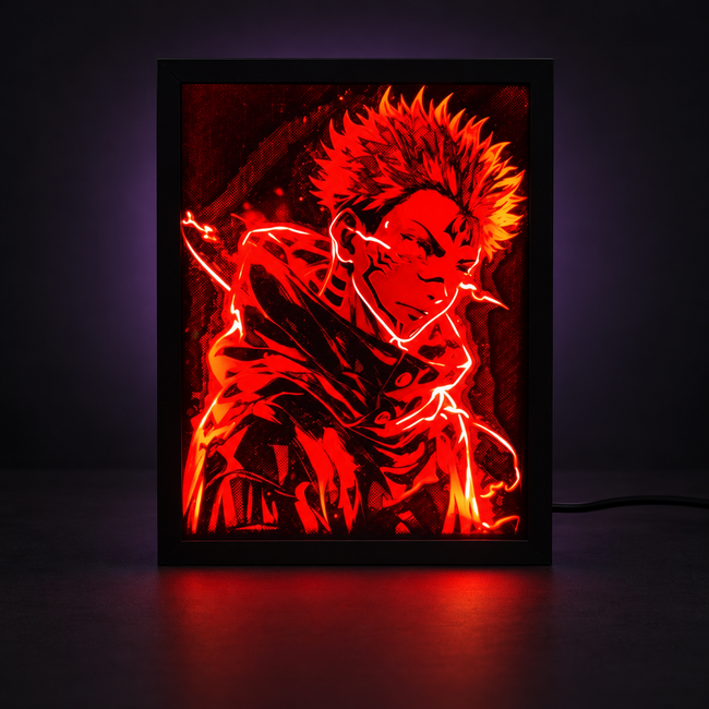 SUKUNA - JUJUTSU KAISEN Luminous Frame