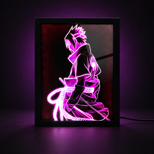 SASUKE - NARUTO Luminous Frame