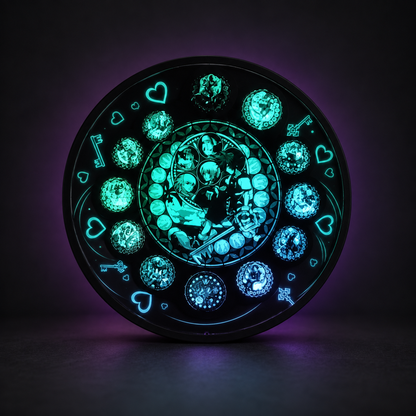 KINGDOM HEARTS — Relief LED Lightbox