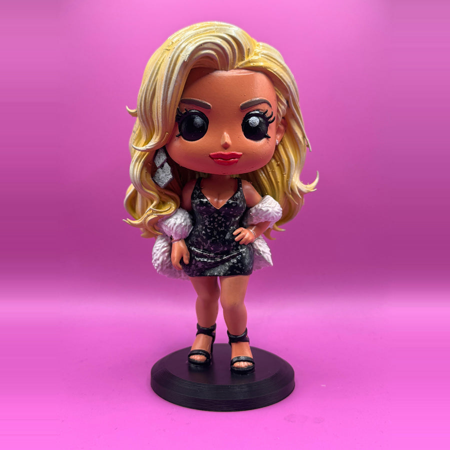 Katerina Lioliou — Custom Collectible Figure — actual product photograph, conventionally processed from the original.