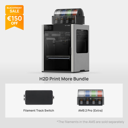 Bambu Lab H2D Print More Bundle — επίσημη φωτογραφία κατασκευαστή