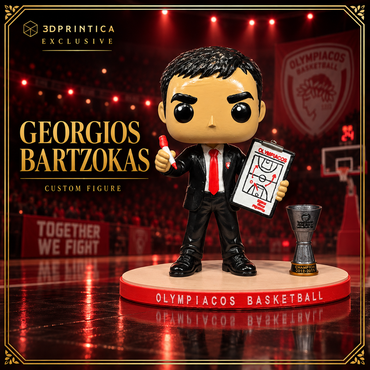 Georgios Bartzokas collectible figure cover artwork