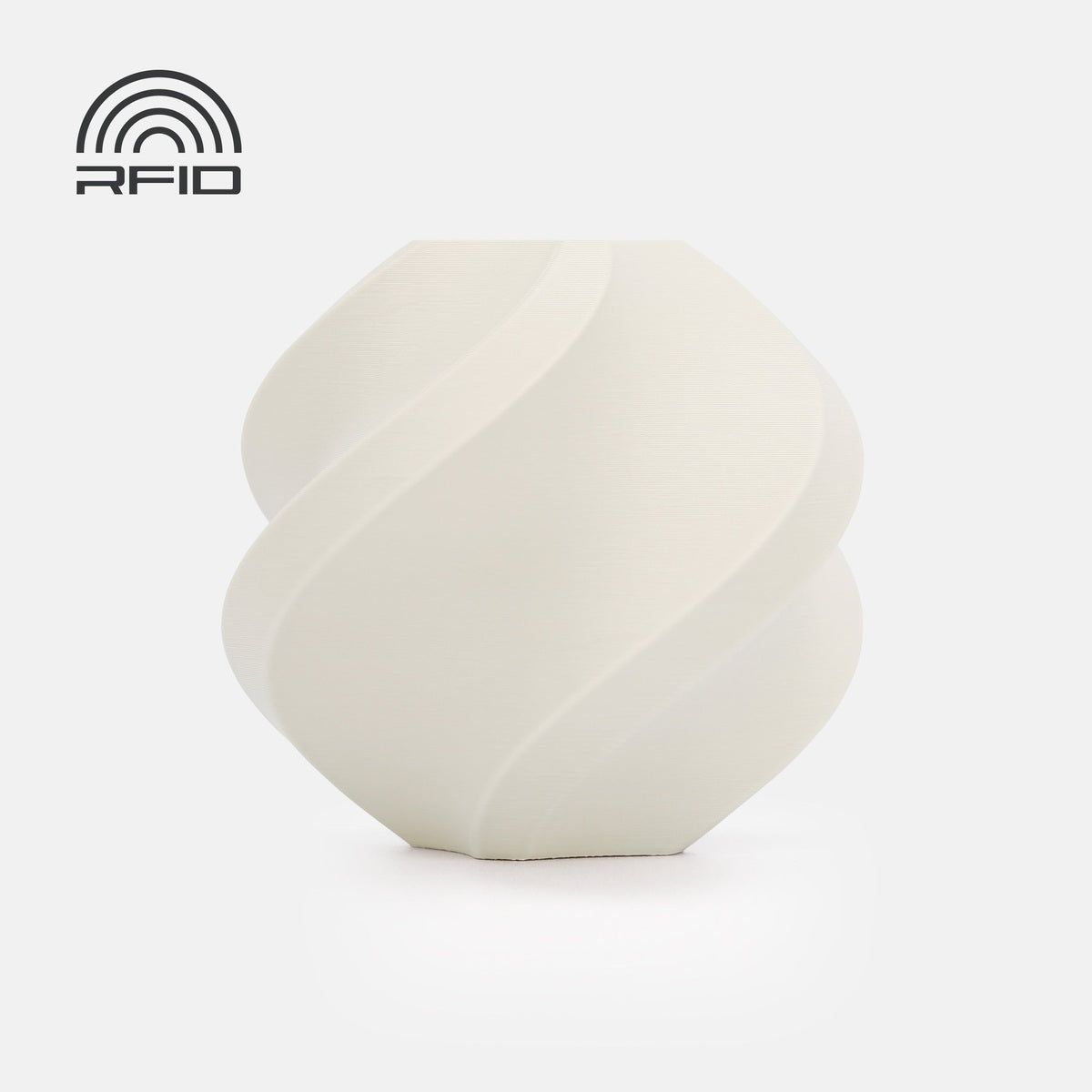 Bambu Lab PLA Matte — Refill 1kg — Bone White (11103) · επίσημο δείγμα χρώματος Bambu Lab