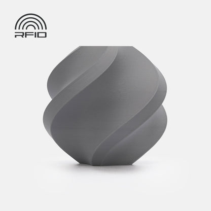 Bambu Lab PLA Matte — Refill 1kg — Nardo Gray (11104) · επίσημο δείγμα χρώματος Bambu Lab