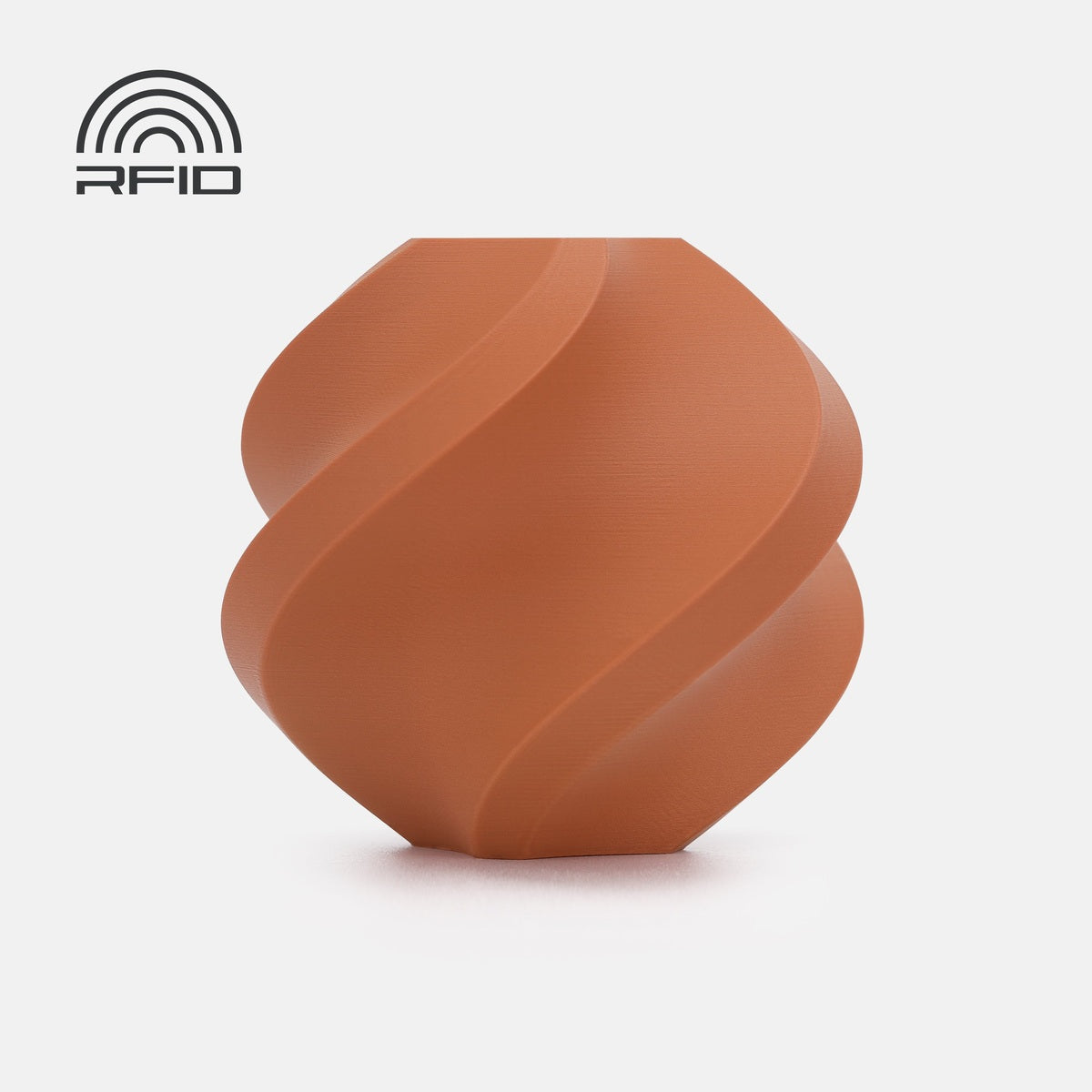 Bambu Lab PLA Matte — Refill 1kg — Terracotta (11203) · επίσημο δείγμα χρώματος Bambu Lab