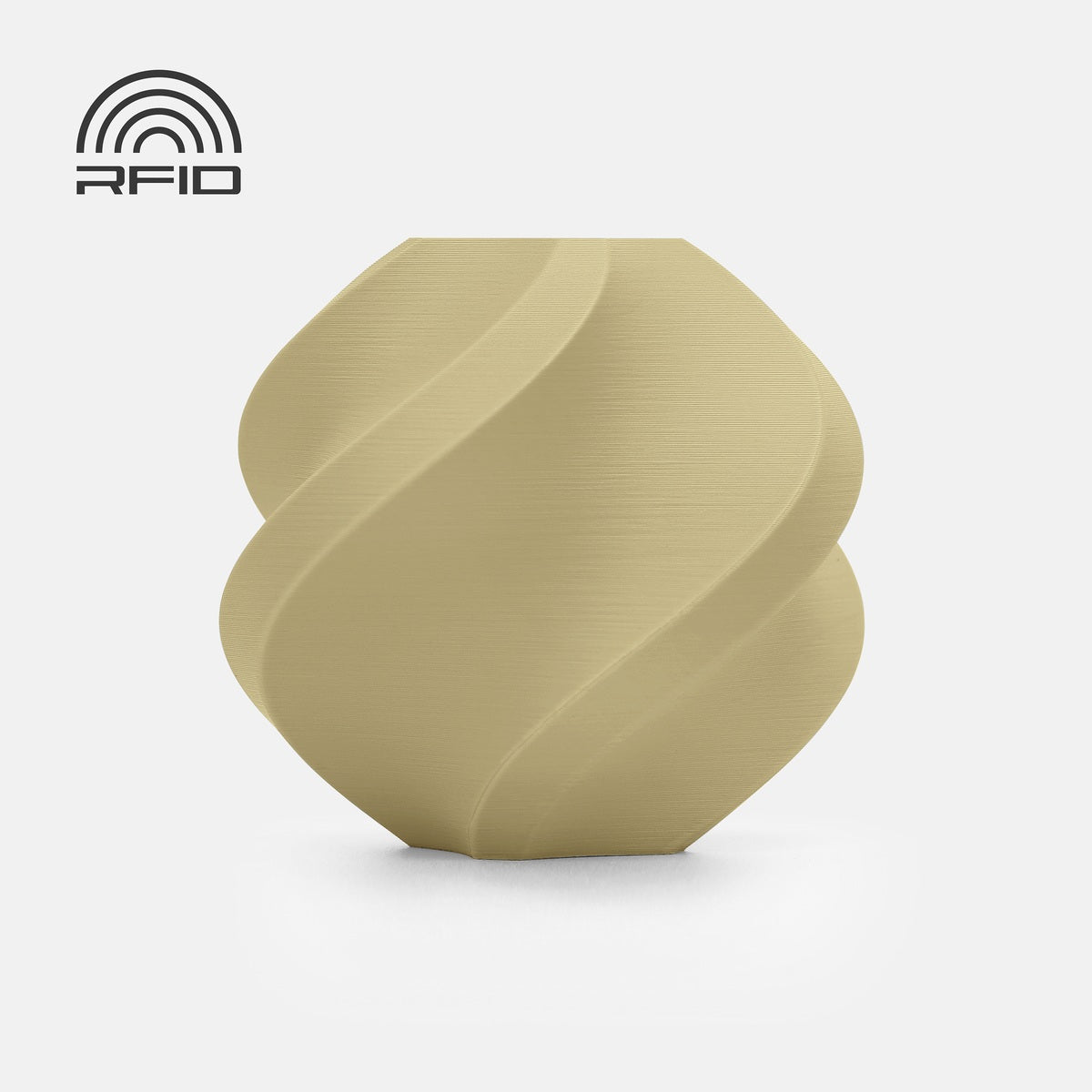 Bambu Lab PLA Matte — Refill 1kg — Desert Tan (11401) · επίσημο δείγμα χρώματος Bambu Lab