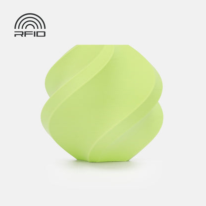 Bambu Lab PLA Matte — Refill 1kg — Apple Green (11502) · επίσημο δείγμα χρώματος Bambu Lab