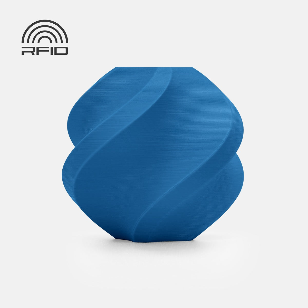 Bambu Lab PLA Matte — Refill 1kg — Marine Blue (11600) · επίσημο δείγμα χρώματος Bambu Lab