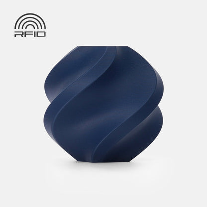 Bambu Lab PLA Matte — Refill 1kg — Dark Blue (11602) · επίσημο δείγμα χρώματος Bambu Lab