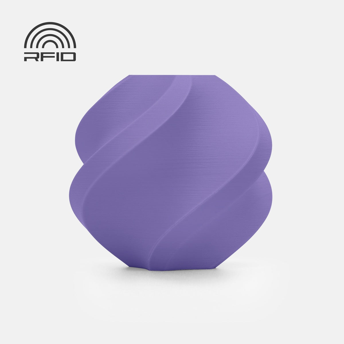 Bambu Lab PLA Matte — Refill 1kg — Lilac Purple (11700) · επίσημο δείγμα χρώματος Bambu Lab
