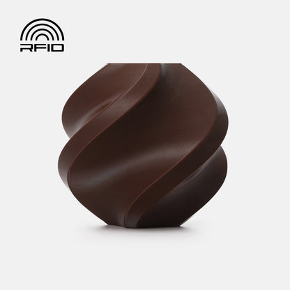 Bambu Lab PETG Basic — Refill 1kg — Dark Brown (30800) · επίσημο δείγμα χρώματος Bambu Lab