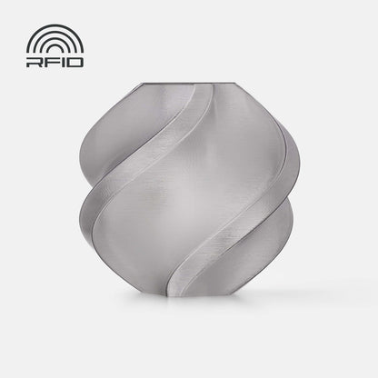 Bambu Lab PETG Translucent — Refill 1kg — Gray (32100) · επίσημο δείγμα χρώματος Bambu Lab