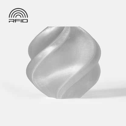 Bambu Lab PETG Translucent — Refill 1kg — Clear (32101) · επίσημο δείγμα χρώματος Bambu Lab