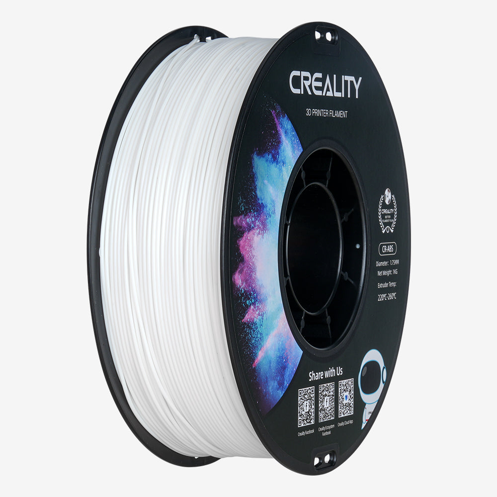 Creality CR-ABS White 1kg — official manufacturer photograph