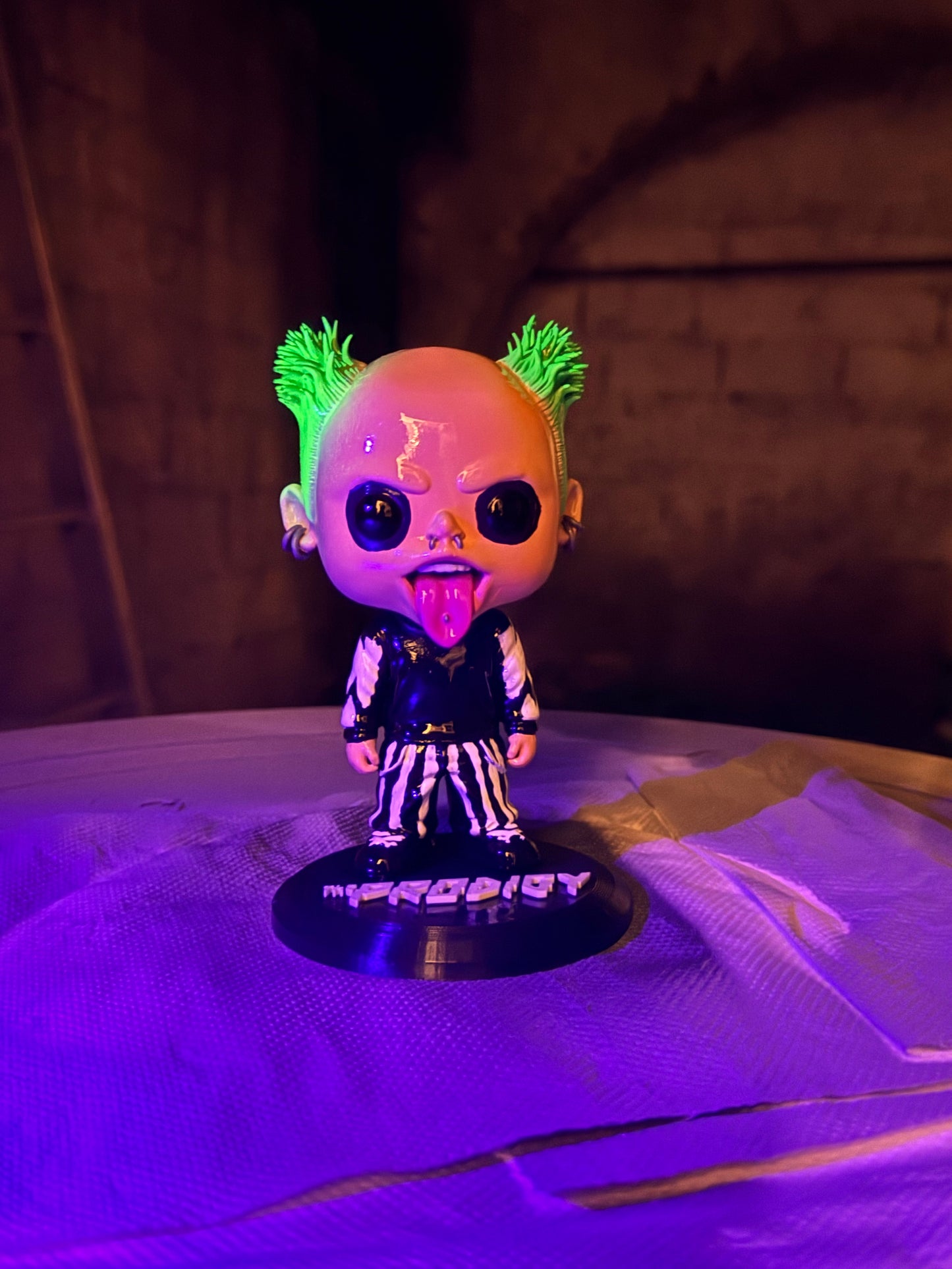KEITH FLINT (THE PRODIGY) - 3DPrintica Exclusive Statue | Glow in the Dark Edition