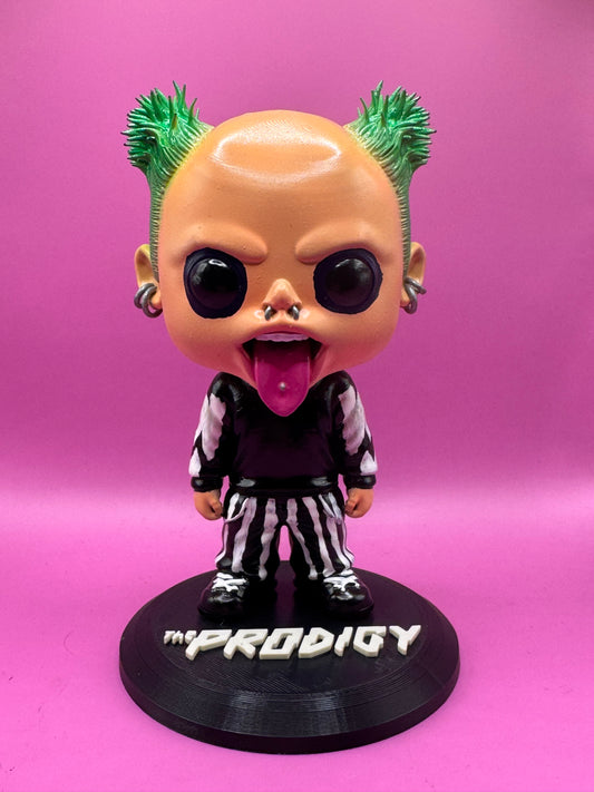 KEITH FLINT (THE PRODIGY) - 3DPrintica Exclusive Statue | Glow in the Dark Edition