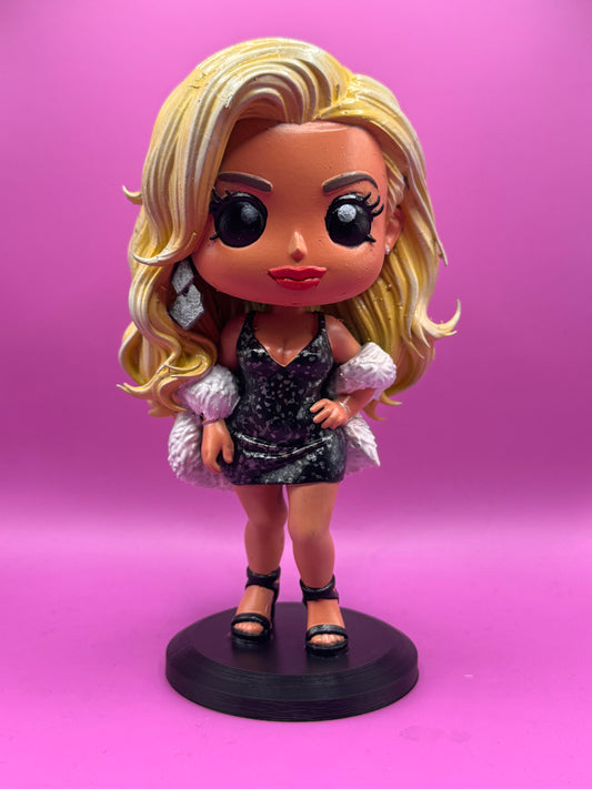 ΚΑΤΕΡΙΝΑ ΛΙΟΛΙΟΥ Custom Funko-Style Figure | 3DPrintica Exclusive