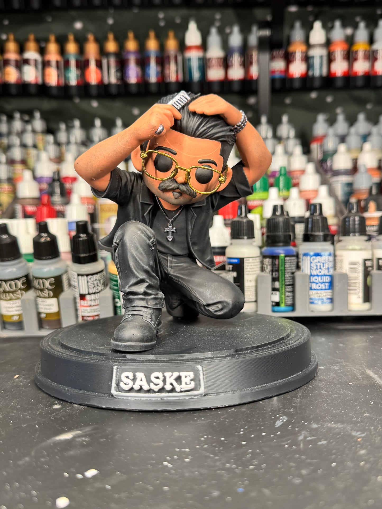 SASKE Custom Funko-Style Figure | 3DPrintica Exclusive