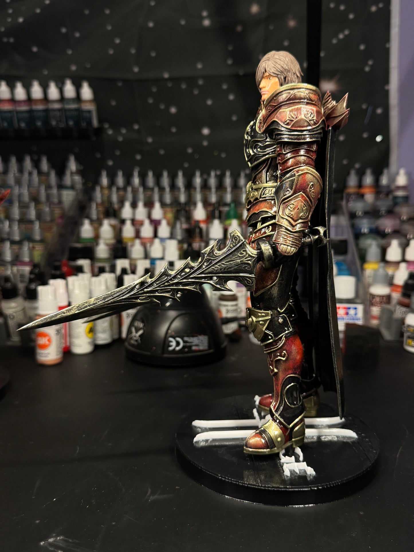 GLADIATOR "Aden's Dread Duelist" Hand-Painted Statue 25cm | Lineage II Nostalgia Collection