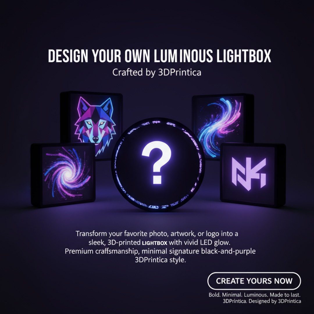 Φτιάξε το Δικό σου Φωτιστικό – Custom 3DPrintica