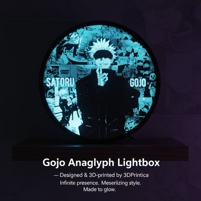 GOJO - JUJUTSU KAISEN — Relief LED Lightbox