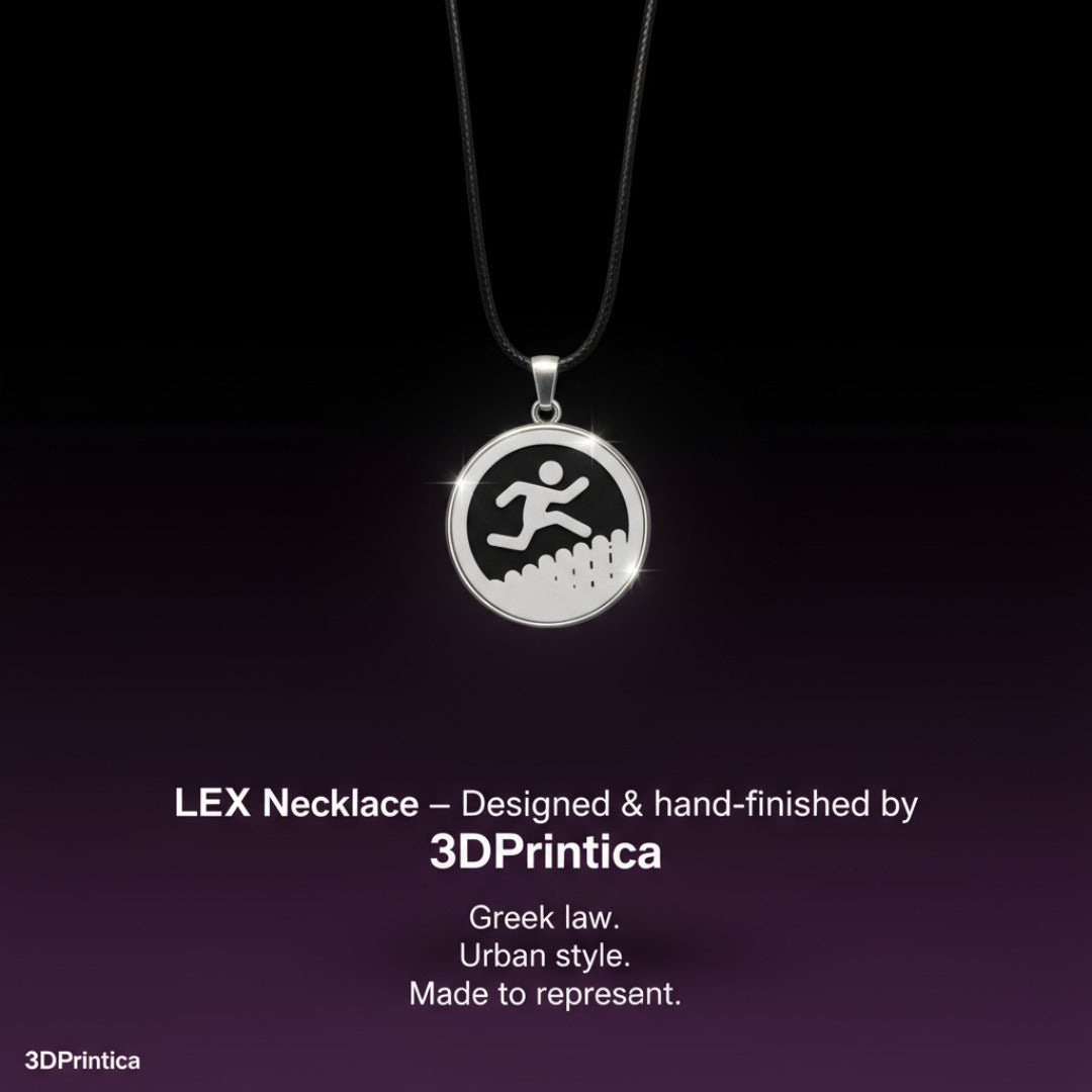 LEX Κολιέ | 3DPrintica Exclusive