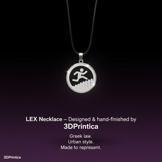 LEX Κολιέ | 3DPrintica Exclusive