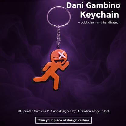 Dani Gambino — 3D Printed Keychain