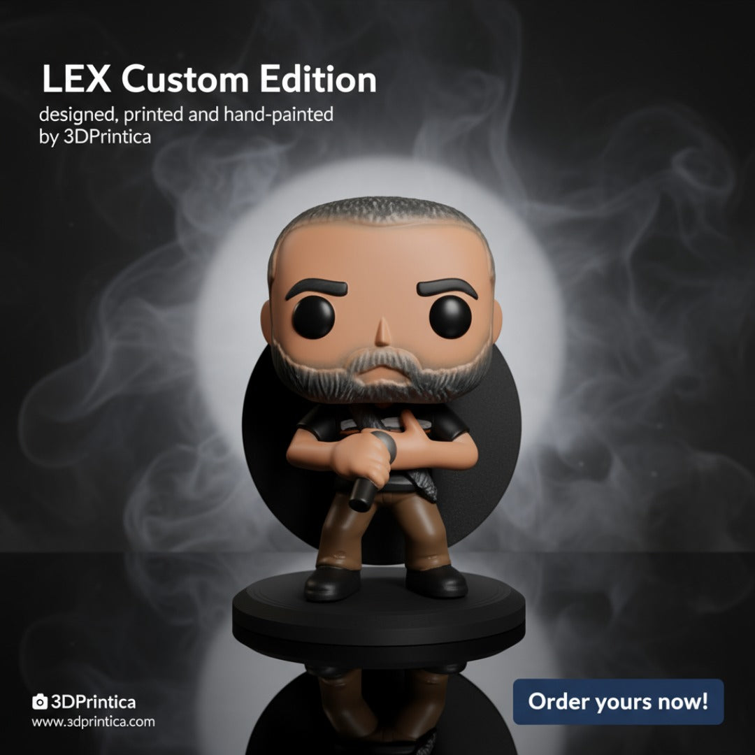 LEX Custom Funko-Style Figure | 3DPrintica Exclusive