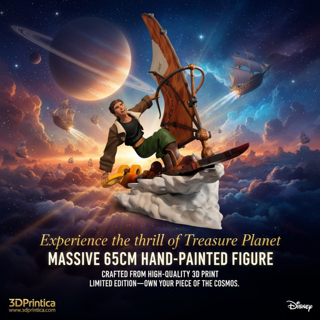 Jim Hawkins – 65 cm Diorama | Hand-Painted Collector’s Statue | 3DPrintica Exclusive