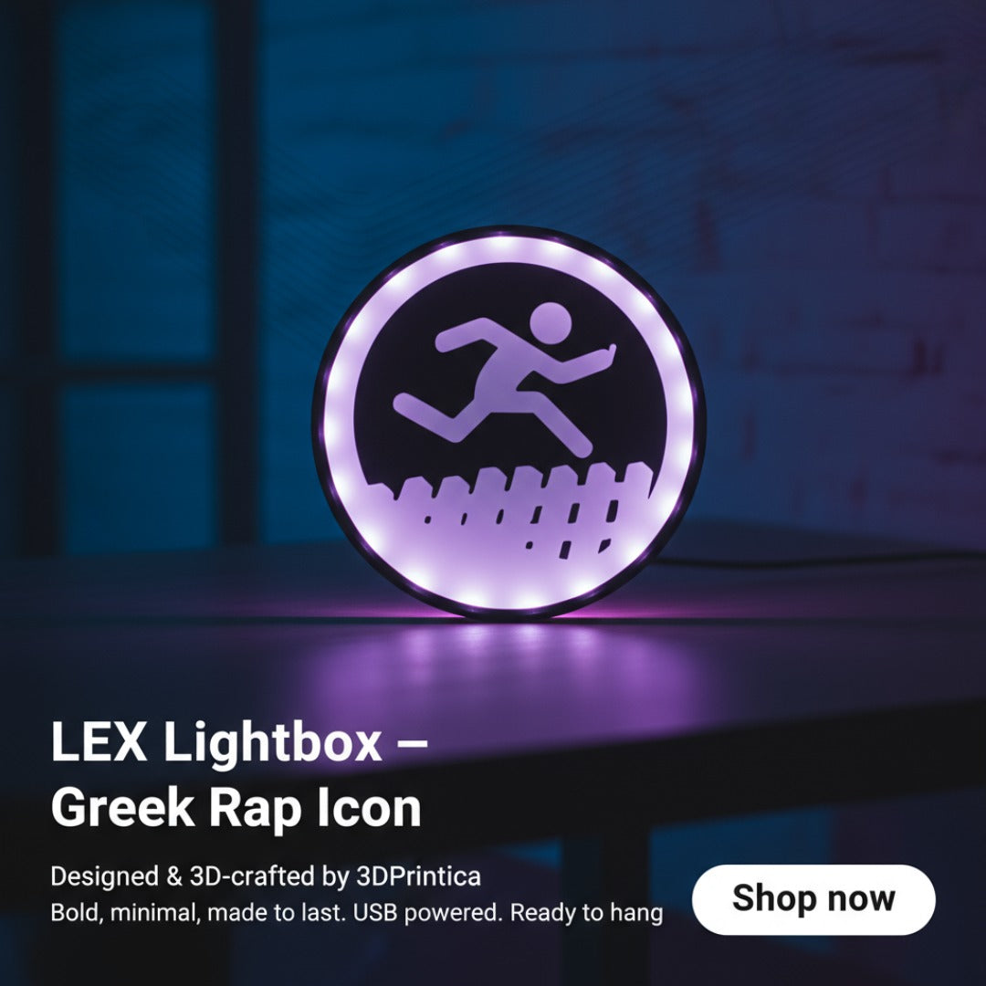 LEX Φωτιστικό | 3DPrintica