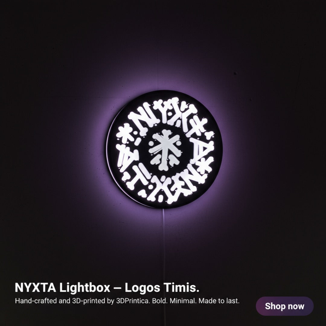 NYXTA - ΛΟΓΟΣ ΤΙΜΗΣ Φωτιστικό | 3DPrintica