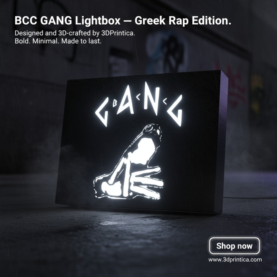 BCC GANG Φωτιστικό | 3DPrintica