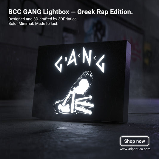 BCC GANG Φωτιστικό | 3DPrintica