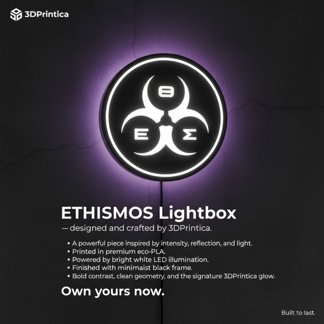 ΕΘΙΣΜΟΣ Φωτιστικό | 3DPrintica